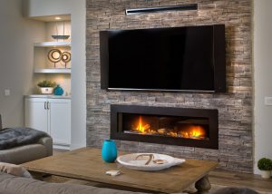 family room fireplace design