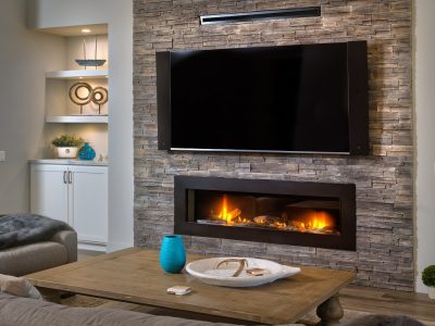 family room fireplace design